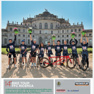 Fibrosi cistica, a Biella fa tappa il Charity Bike Tour