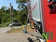 Pettinengo, auto fuori strada FOTO Davide Finatti per newsbiella.it