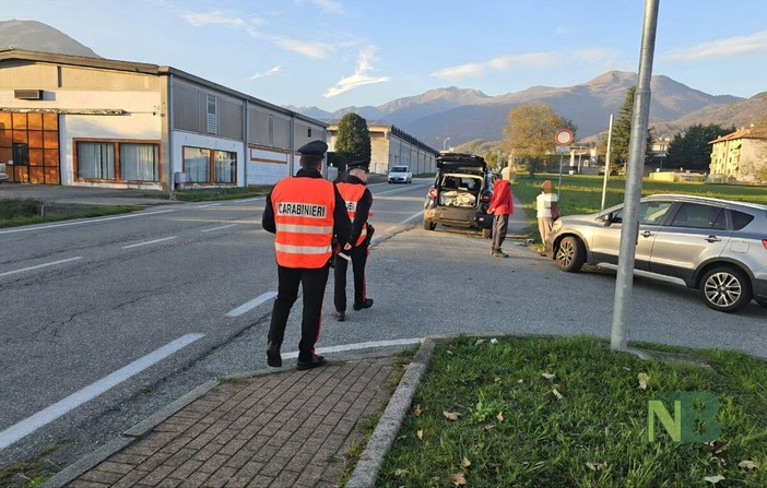 Incidente ad Andorno, tre auto coinvolte sulla SP100 FOTO Mauro Benedetti per newsbiella.it Incidente ad Andorno, tre auto coinvolte sulla SP100 FOTO Mauro Benedetti per newsbiella.it