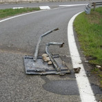 Sostegno, incidente autonomo senza feriti: automobilista chiama il 112 foto archivio