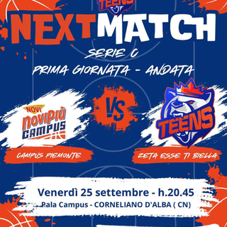 Teens Basket Biella serie C, palla a due a Corneliano d’Alba
