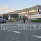 In foto, l'incidente avvenuto ieri: oggi un altro sinistro (foto di Angela Lobefaro in esclusiva per newsbiella.it)