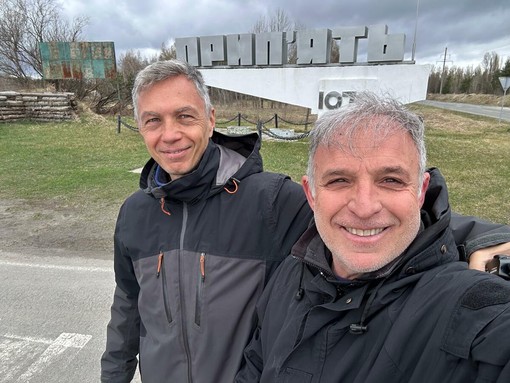 Da Biella a Chernobyl: Ivo Bonato firma le immagini del Tg2