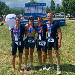 IronBiella ai campionati italiani di triathlon medio, bilancio più che positivo