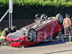 Violento scontro alla “solita” rotonda di Valdengo, c’è un’auto ribaltata FOTO Violento scontro alla “solita” rotonda di Valdengo, c’è un’auto ribaltata FOTO
