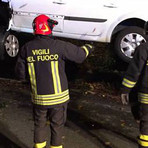 Auto ribaltata sulla superstrada tra Vigliano e Valdengo: nessuno a bordo, foto archivio