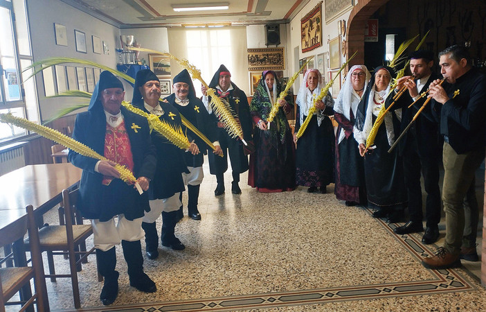 Nell’immagine d'archivio, un momento prima della partenza dalla sede di Su Nuraghe