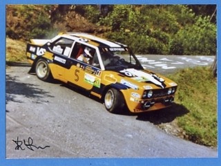 Tognana-Cresto 131 Abarth 1981 prova Castellamonte foto copyright Roberto Marchisotti Tognana-Cresto 131 Abarth 1981 prova Castellamonte foto copyright Roberto Marchisotti