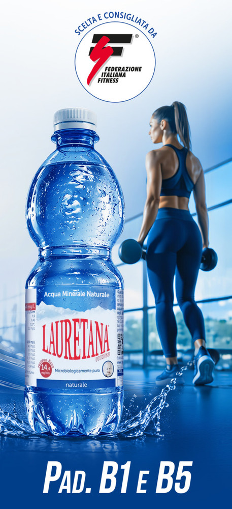 Lauretana porta la sua leggerezza a RiminiWellness 2026 Lauretana porta la sua leggerezza a RiminiWellness 2026