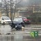 Cossato, violento scontro tra auto all'incrocio tra via Castellengo (foto di Mauro Benedetti per newsbiella.it)