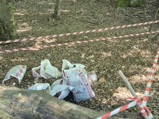 Incivili tornano a colpire in Baraggia: ritrovati resti di calcinacci e mattoni