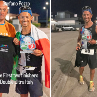 Stefano Pozzo a Peschiera del Garda: finisher del doppio Ironman 2025 - Foto Stefano Pozzo