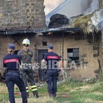 Donato, a fuoco un fienile: l’alta colonna di fumo notata anche dalla strada della Settimo Vittone (servizio di Giacomo Chiarini per newsbiella.it)