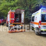 Ferito sul greto del torrente Elvo, soccorso un uomo a Occhieppo Superiore (foto di Mauro Benedetti per newsbiella.it)