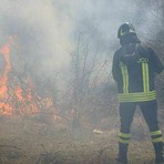 Incendio in alta Valle Elvo, scatta l’allarme vicino alla Trappa (foto di repertorio)
