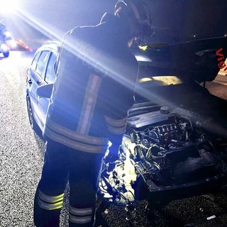 Urto tra auto e camper in autostrada la sera di Santo Stefano