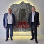 Il ministro Pichetto in visita alla Lauretana Il ministro Pichetto in visita alla Lauretana