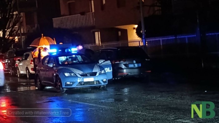 Scontro tra due auto a Biella in via Valle d’Aosta FOTO Mattia Baù per newsbiella.it