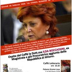 Caffè Letterario: a Biella l’incontro con Ilda Boccassini per “La stanza numero 30”