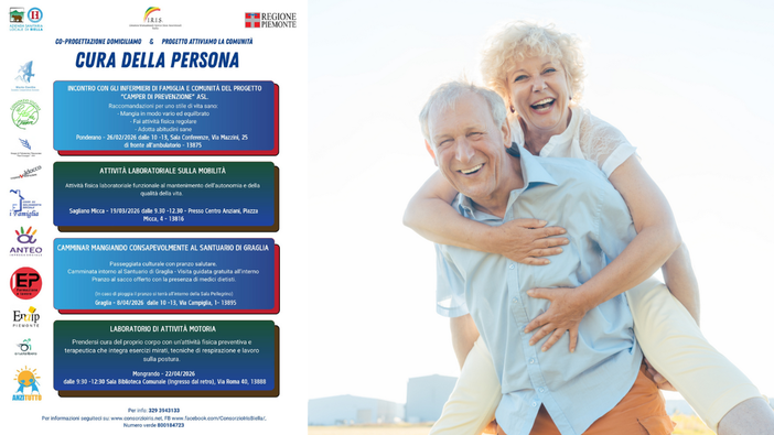 Invecchiamento attivo: riprendono gli incontri del Consorzio Iris