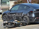 Biella, scontro auto-moto in via Milano: soccorso un uomo a terra (foto di Giacomo Chiarini per newsbiella.it)