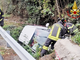 Auto fuori strada a Scopa, arrivano i Vigili del Fuoco Auto fuori strada a Scopa, arrivano i Vigili del Fuoco
