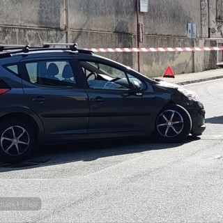 Biella Chiavazza, incidente in via della Vittoria: strada chiusa FOTO per newsbiella.it Mattia Baù
