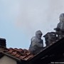 Incendio al Favaro, bruciati 10 metri quadrati di tetto (foto di repertorio)