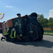 Incidente stradale sull’A4, furgone capovolto sul fianco a Villarboit Incidente stradale sull’A4, furgone capovolto sul fianco a Villarboit