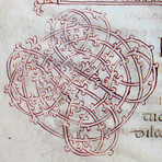 Nell’immagine: capolettera “M”, Sacramentarium Episcopi Warmundi (Sacramentario del Vescovo Warmondo di Ivrea): fine secolo X, Ivrea, Biblioteca Capitolare, Ms 31 LXXXVI). Priuli Verlucca,1990, copia posseduta a Biella dal Comm. Mario Coda. Nell’immagine: capolettera “M”, Sacramentarium Episcopi Warmundi (Sacramentario del Vescovo Warmondo di Ivrea): fine secolo X, Ivrea, Biblioteca Capitolare, Ms 31 LXXXVI). Priuli Verlucca,1990, copia posseduta a Biella dal Comm. Mario Coda.
