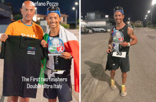 Stefano Pozzo a Peschiera del Garda: finisher del doppio Ironman 2025 - Foto Stefano Pozzo
