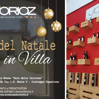 Occhieppo Superiore: Jorioz distribuzione vini, la magia del Natale a Villa Mossa Occhieppo Superiore: Jorioz distribuzione vini, la magia del Natale a Villa Mossa