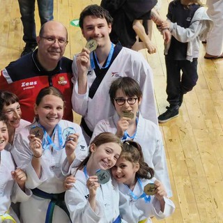 Kwan Taekwondo Biella: incetta di medaglie alla Torino Royal Cup