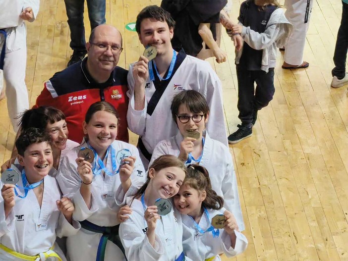 Kwan Taekwondo Biella: incetta di medaglie alla Torino Royal Cup