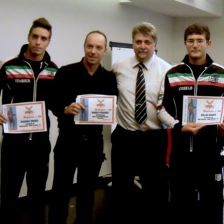 Arti Marziali - Bellan, Fenaroli e Bagatin diventano insegnanti Arti Marziali - Bellan, Fenaroli e Bagatin diventano insegnanti