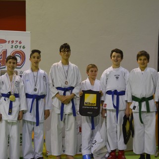 Karate: Prove di destrezza per gli atleti della Funakoshi 1976