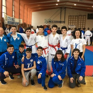 Karate Funakoshi ai tricolori Juniores