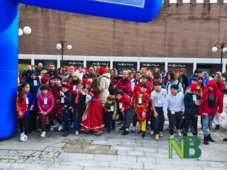 Biella, 8ª Karneval Run da record: oltre 350 partecipanti tra gara competitiva e scuole FOTO e VIDEO Riccardo Tosi per newsbiella.it