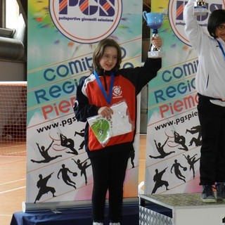 La piccola Andrèe Ferro campionessa nazionale di Karate