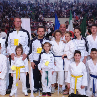 Il gruppo di atleti biellesi