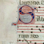 Nell’immagine: l’incipit, “S”, in Giampaolo Mele (a cura di), Die ac Nocte. I Codici Liturgici di Oristano dal Giudicato di Arborea all’età spagnola (secoli XI-XVII), Cagliari: AMD Edizioni, 2009