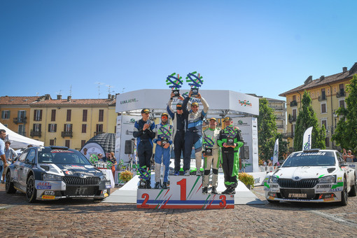 Rally Lana, torna la 38ª edizione: il 24 e 25 ottobre la sfida a Biella. Nella foto in allegato (Foto Archivio Aci Sport) Il podio 2024 Rally Lana, torna la 38ª edizione: il 24 e 25 ottobre la sfida a Biella. Nella foto in allegato (Foto Archivio Aci Sport) Il podio 2024