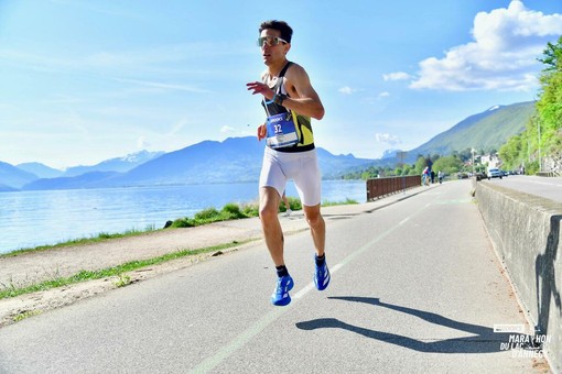 Bella prova per Matteo Lometti, è 18° alla Maratona del Lago di Annecy