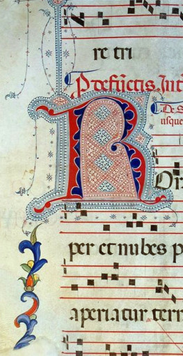 Incipit, “R”, in Giampaolo Mele (a cura di), Die ac Nocte. I Codici Liturgici di Oristano dal Giudicato di Arborea all’età spagnola (secoli XI-XVII), Cagliari: AMD Edizioni, 2009 Incipit, “R”, in Giampaolo Mele (a cura di), Die ac Nocte. I Codici Liturgici di Oristano dal Giudicato di Arborea all’età spagnola (secoli XI-XVII), Cagliari: AMD Edizioni, 2009