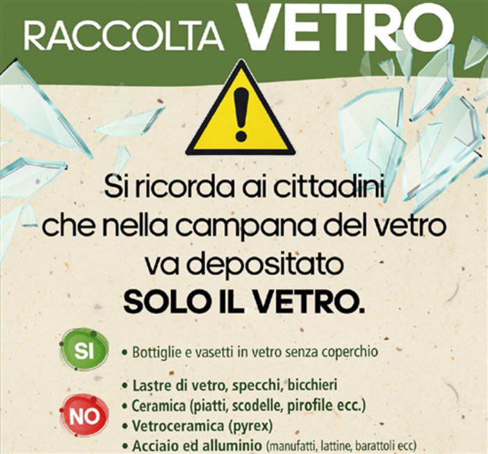 Come conferire correttamente il vetro e gli imballaggi