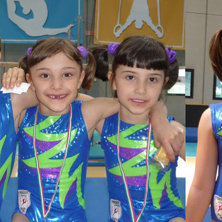 Ginnastica Artistica - Tre fasce d'argento e una di bronzo per la Piemonte Libertas