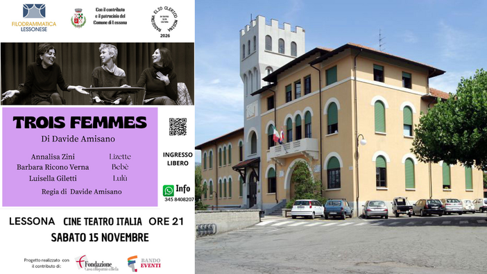 Lessona, al via la rassegna “In teatro si fa cultura” Lessona, al via la rassegna “In teatro si fa cultura”