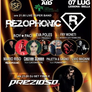 Serata speciale al Lessona Summer Festival, grandi artisti uniti per la prevenzione e la solidarietà VIDEO