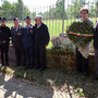 Nell’immagine, un momento della cerimonia davanti al cippo dedicato ad Antonio Lepori