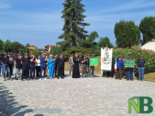 Lessona, il sindaco Cambiè: “Siamo noi a scrivere la Costituzione” ai 70 anni degli Alpini FOTO Nicola Rasolo per newsbiella.it